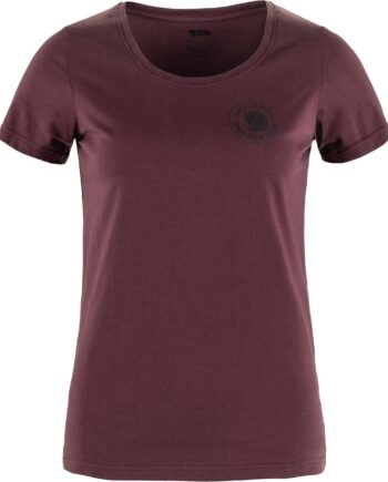 Rød (PORT/357) Fjallraven Womens 1960 Logo Shirt Rød Port 357 Small - Fjällräven Shirt  - 7323451111389