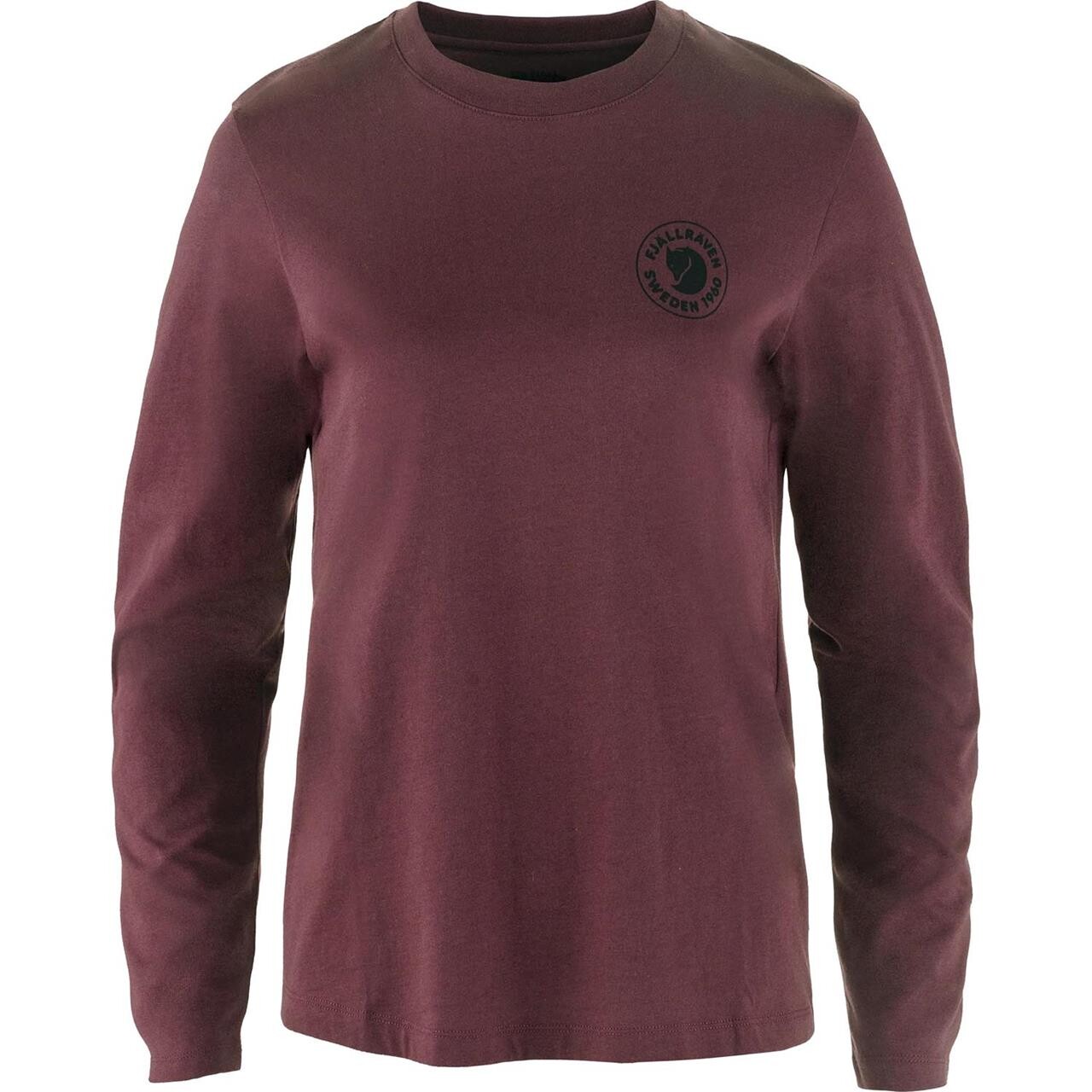 Rød (PORT/357) Fjallraven Womens 1960 Logo Shirt Rød Port 357 - Fjällräven Shirt - 7323451111341
