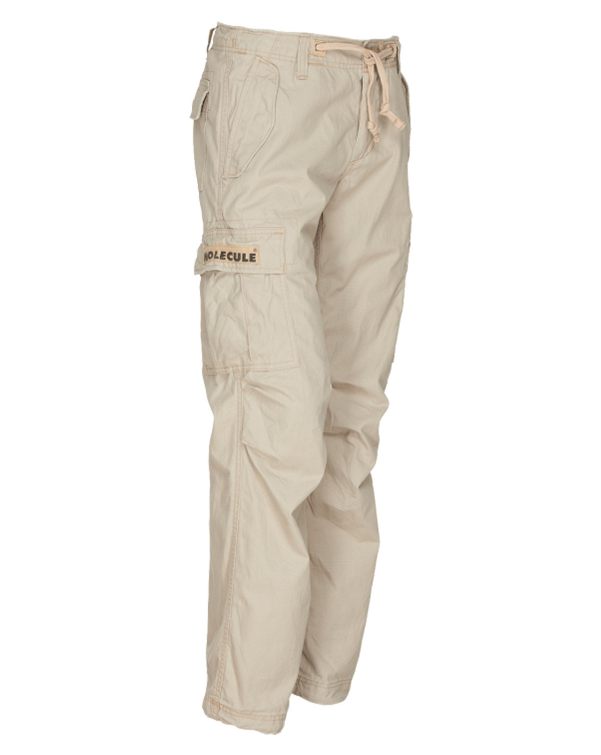 Beige Molecule Basic Combats Cargobukser Dame - Molecule Jeans - 5740032900965