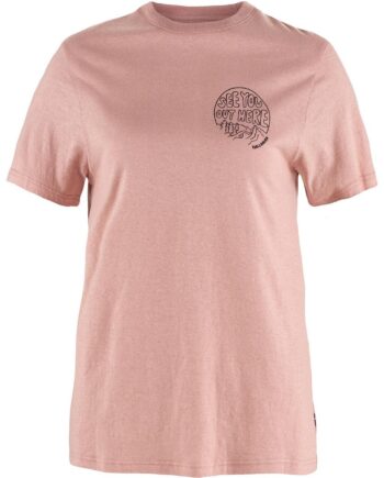 Lyserød (CHALK Fjallraven Womens Hemp Blend Out Here Shirt Lyserød Chalk Rose 302 Large - Fjällräven Shirt  - 7323451088056