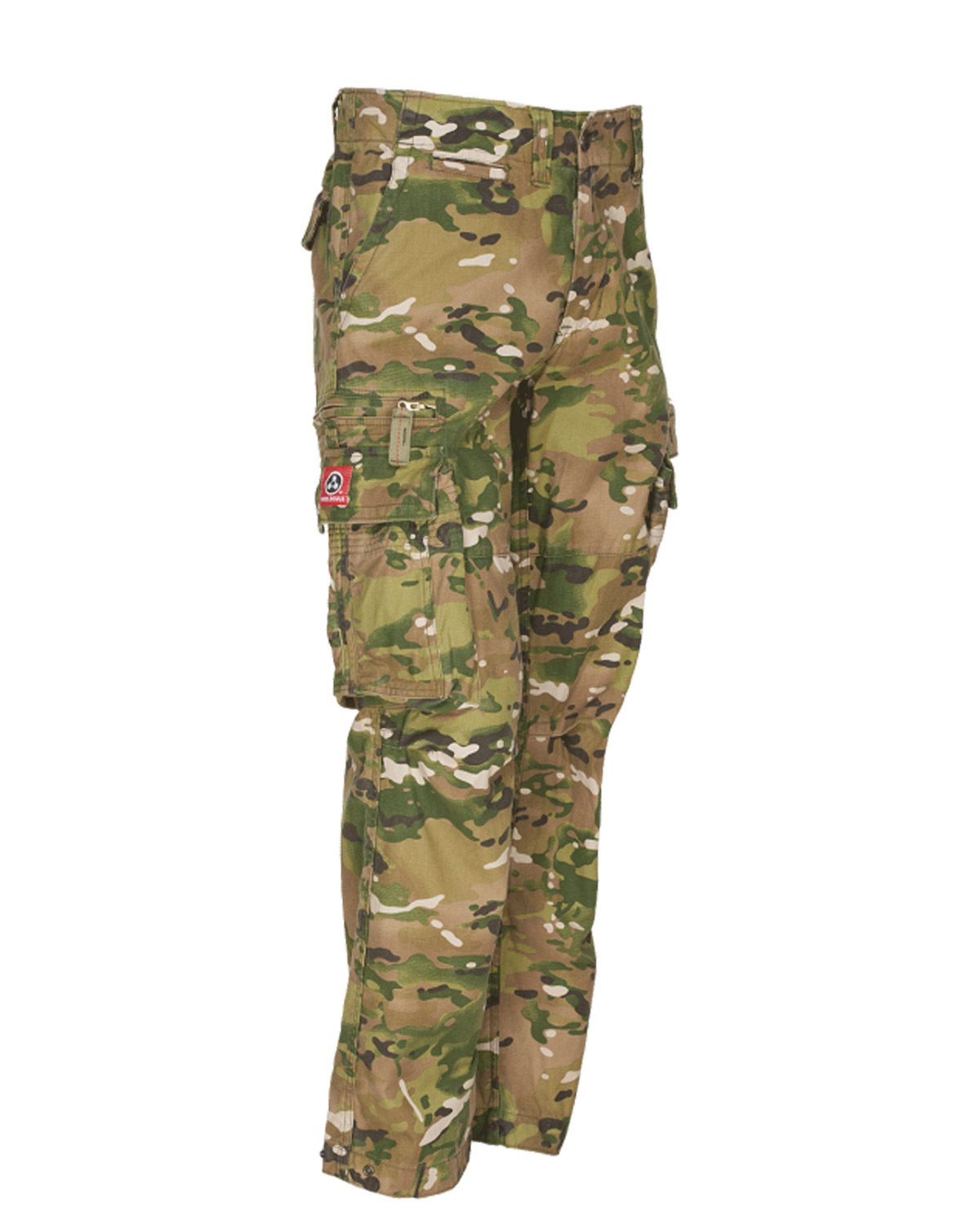 Multi Camo Molecule Ankle Busters Cargobukser Multicam Medium W32 - Molecule Jeans - 5740032902709