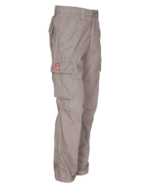 Grey Molecule Stitched Combats Cargobukser Grå - Molecule Jeans - 5740032903775