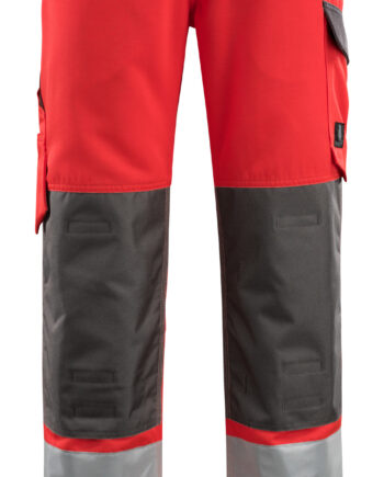 Hi-vis Gul/mørk Mascot Bukser Med Knælommer Safe Light - Mascot® Jeans  - 5711074312498