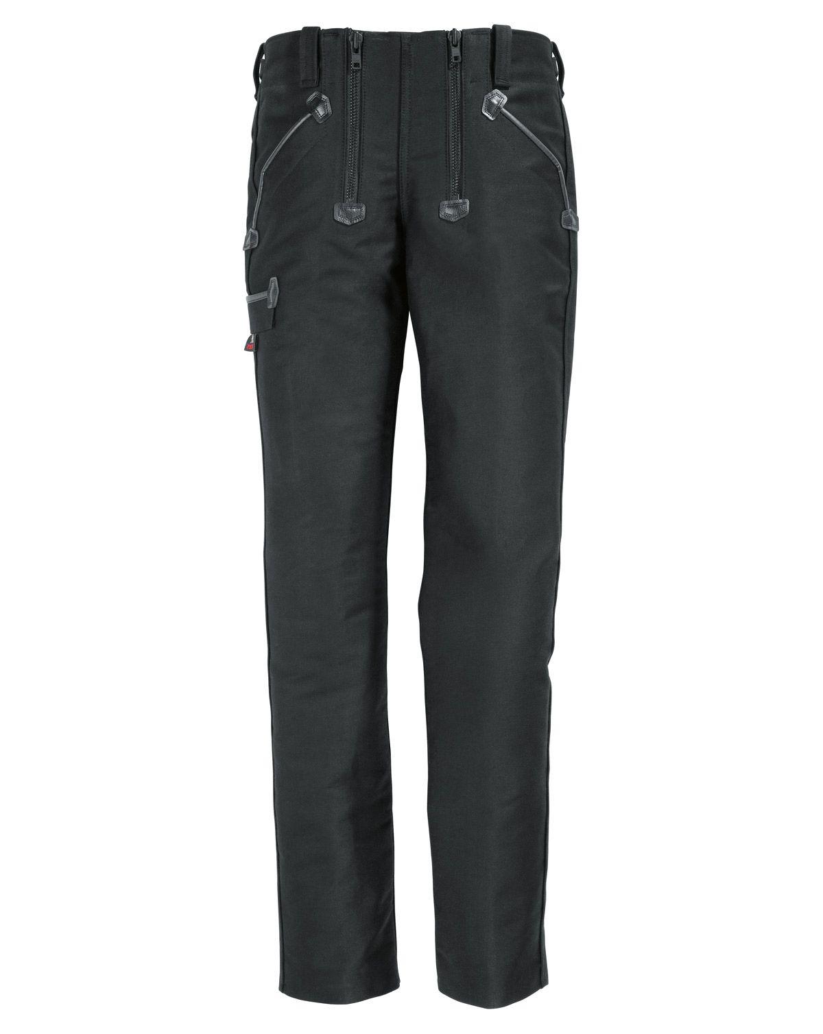 Sort Fhb Ewald Slim Naver Bukser Moleskin W34 L36 - Fhb Jeans - 4030646289336