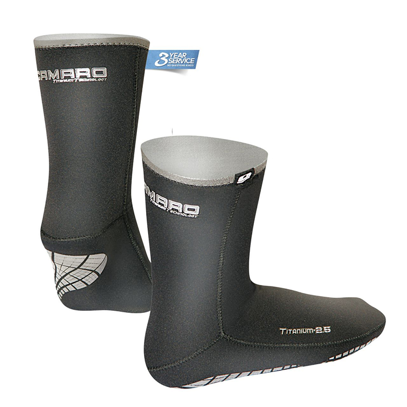 Camaro Neoprensokker Titanium Thermo 3mm - Camaro SkoSneaksers - 0