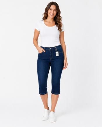 Capri Jeans Dora Milano Stone Wash Anna Montana - Anna Montana Jeans  - 4099573059344