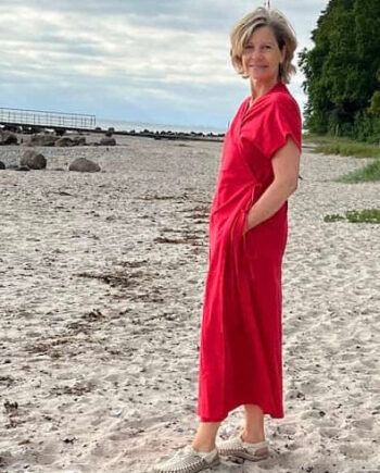 Strandkjole Slå Rød - Vinterbaderen Jeans