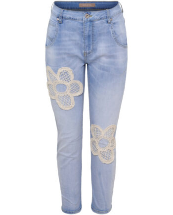 Blå Marta Chateau Dame Jeans Mdciscah Sw1804 Blue - Jeans  - 5715406996820