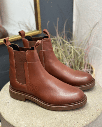 Shoe The Bear Thyra Chelsea Støvle Chestnut Brown - SkoSneaksers  - 5713326391961