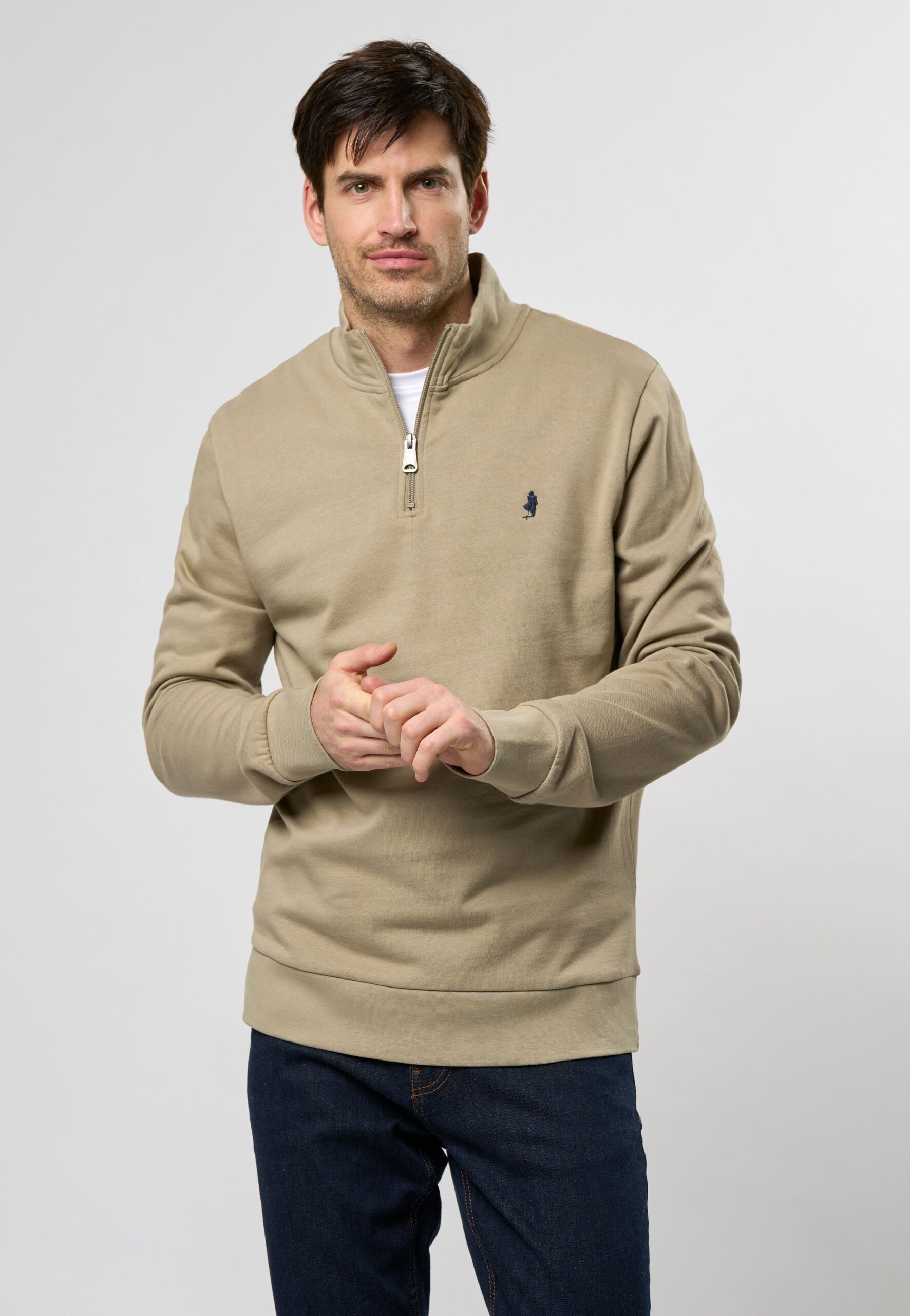 Grøn Mcclement Half Zip Sweatee Shirt - Not Defined Shirt - 5715524642623
