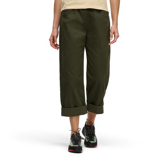 Sort Black Diamond Womens Dirtbag Pants Dark Moss - Black Diamond Jeans - 793661713708