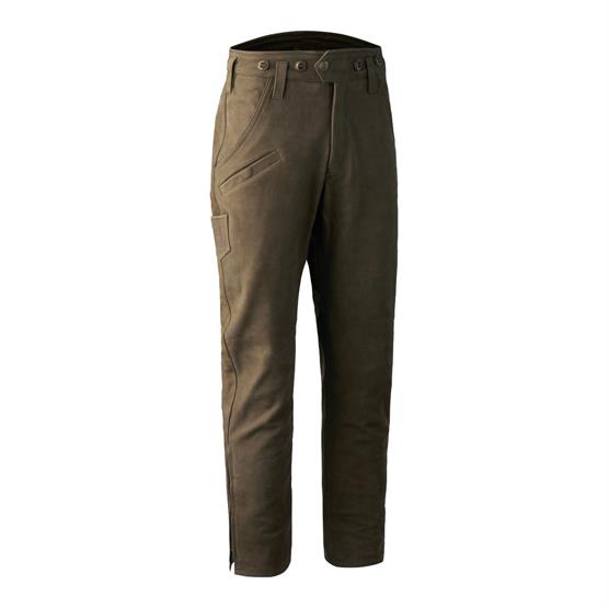 Deerhunter Mens Strasbourg Leather Boot Trousers Brown - Deerhunter Jeans - 5702827079775