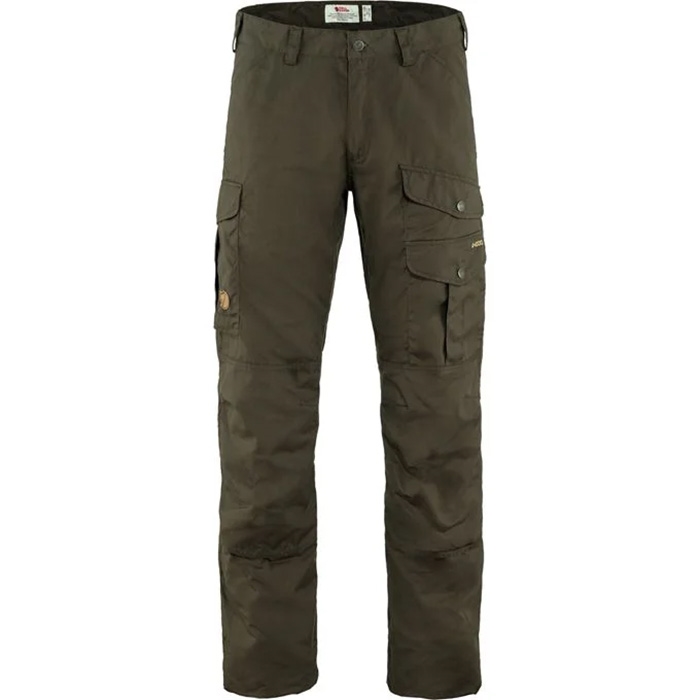 Grøn Fjallraven Barents Pro Trousers Herre Mænd Dark Olive Bukser - Fjällräven Jeans - 7323450086121
