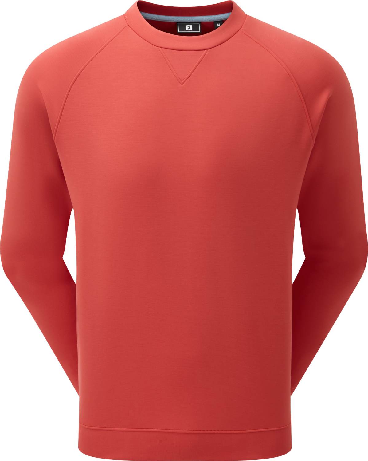 Nantucket Red Footjoy Crew Neck Sweatee Shirt Herre Pullover Str Xxxl - Footjoy Shirt