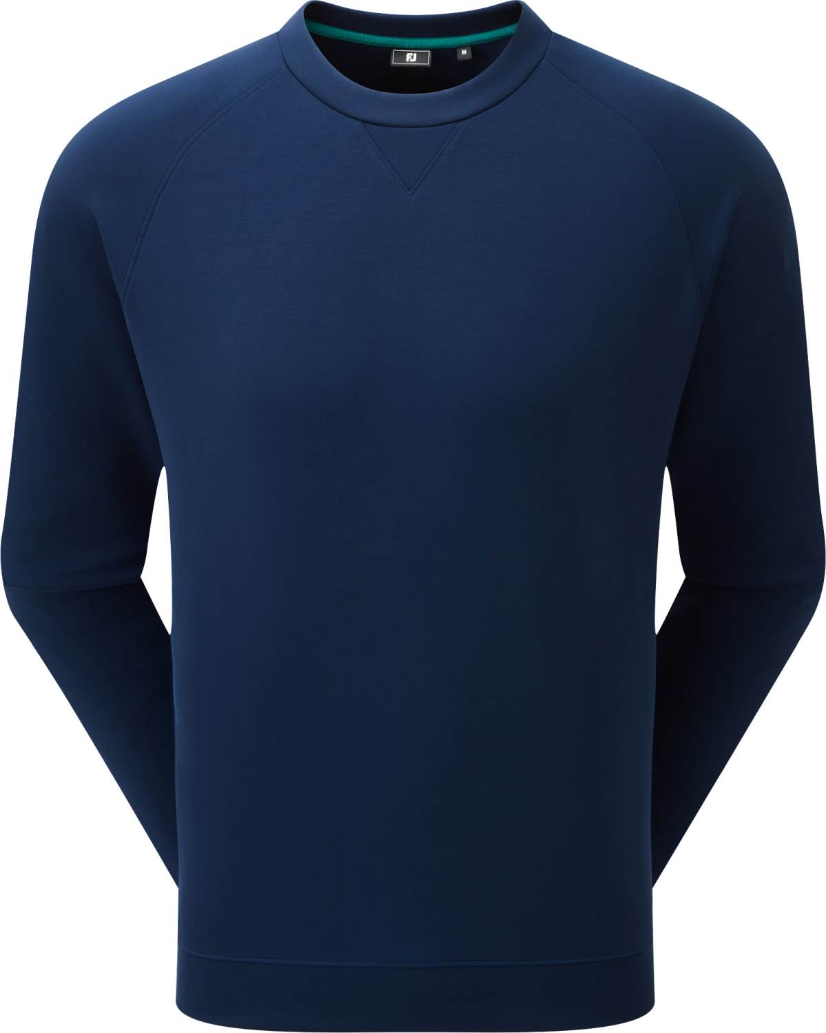 Navy Footjoy Crew Neck Sweatee Shirt Herre Pullover Str Xxxl - Footjoy Shirt