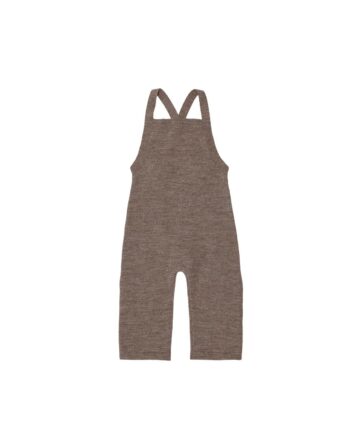 Beige Melange Fub Uld Overalls - Fub Jeans