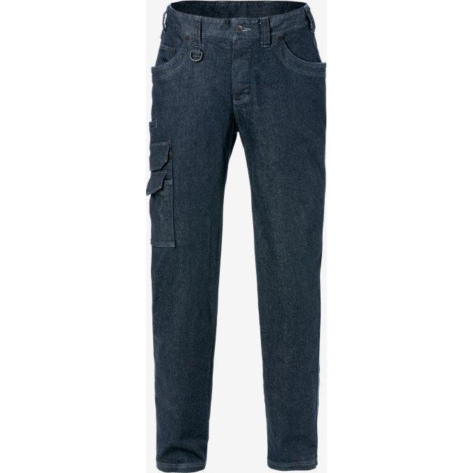 Kansas Service Denim Stretchbukser Dame 2506 Indigoblå Bukser 129477 586 Dame - Kansas Jeans  - 7322302691506