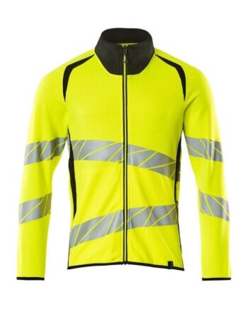 Sort Mascot Accelerate Safe Sweatee Shirt Med Lynlås Moderne Pasform 19184 781 Vis Vis Gul Sweatee Shirt Discount Herre - Mascot Shirt  - 5711074844449