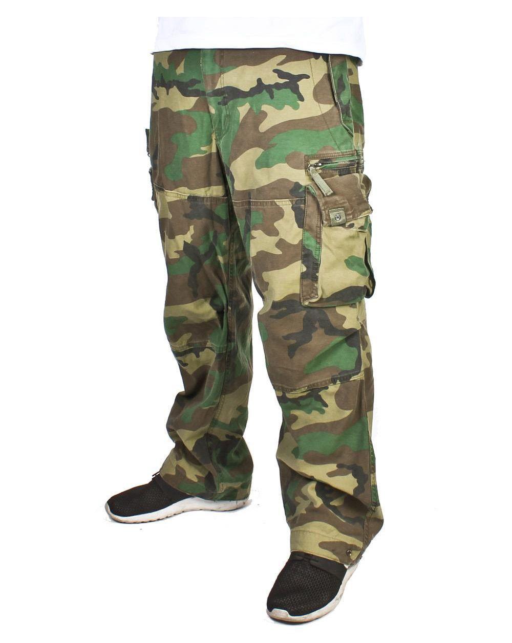 Woodland Molecule Comfy Combats Cargobukser - Molecule Jeans - 5740032900200