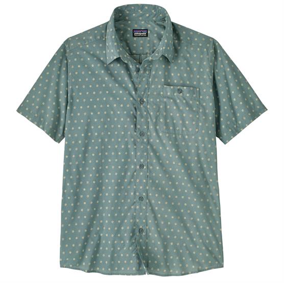Patagonia Mens Shirt Suns Blue Sage - Patagonia Shirt - 198077736264