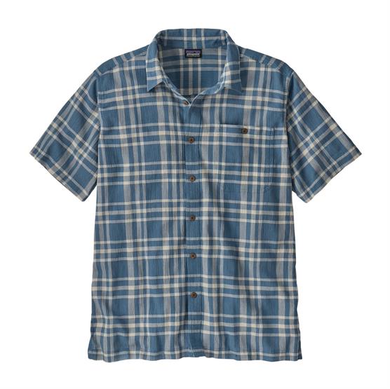 Patagonia Mens Shirt Bloom Still Blue - Patagonia Shirt - 196924987470