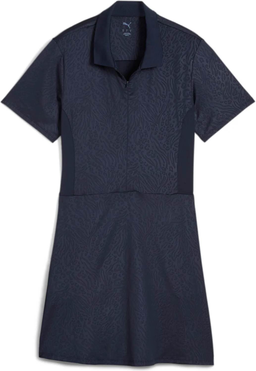 Deep Navy Puma Kassidy Animal Deboss Dame Kjole Str - Puma Jeans - 4067983695933