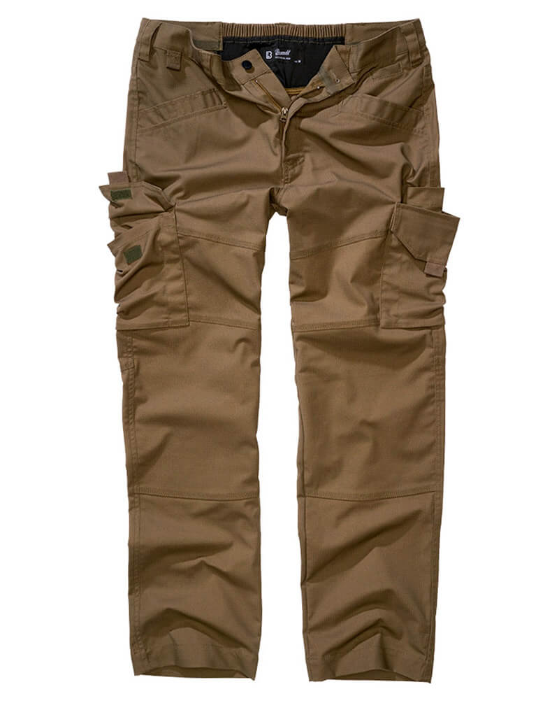 Olive Brandit Taktiske Ripstop Cargobukser N - Brandit Jeans - 4051773226650