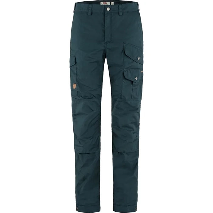 Mountain Blå Fjallraven Vidda Pro Trousers Kvinder Damer Mountain Blue Short Fjallraven Bukser Dame - Fjällräven Jeans - 7323450901295