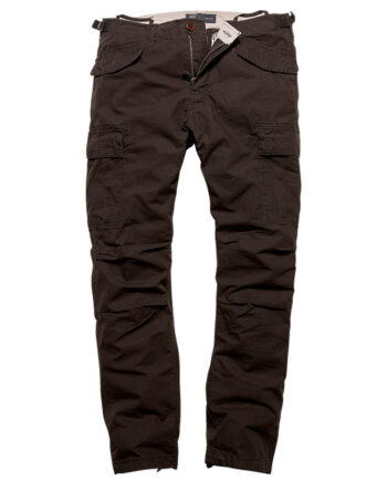 Sort Vintage Industries Miller M65 Cargobukser W34 - Jeans  - 8718373050257
