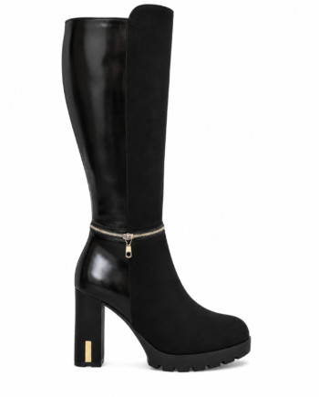 Noira Gold Tall Boot - SkoSneaksers