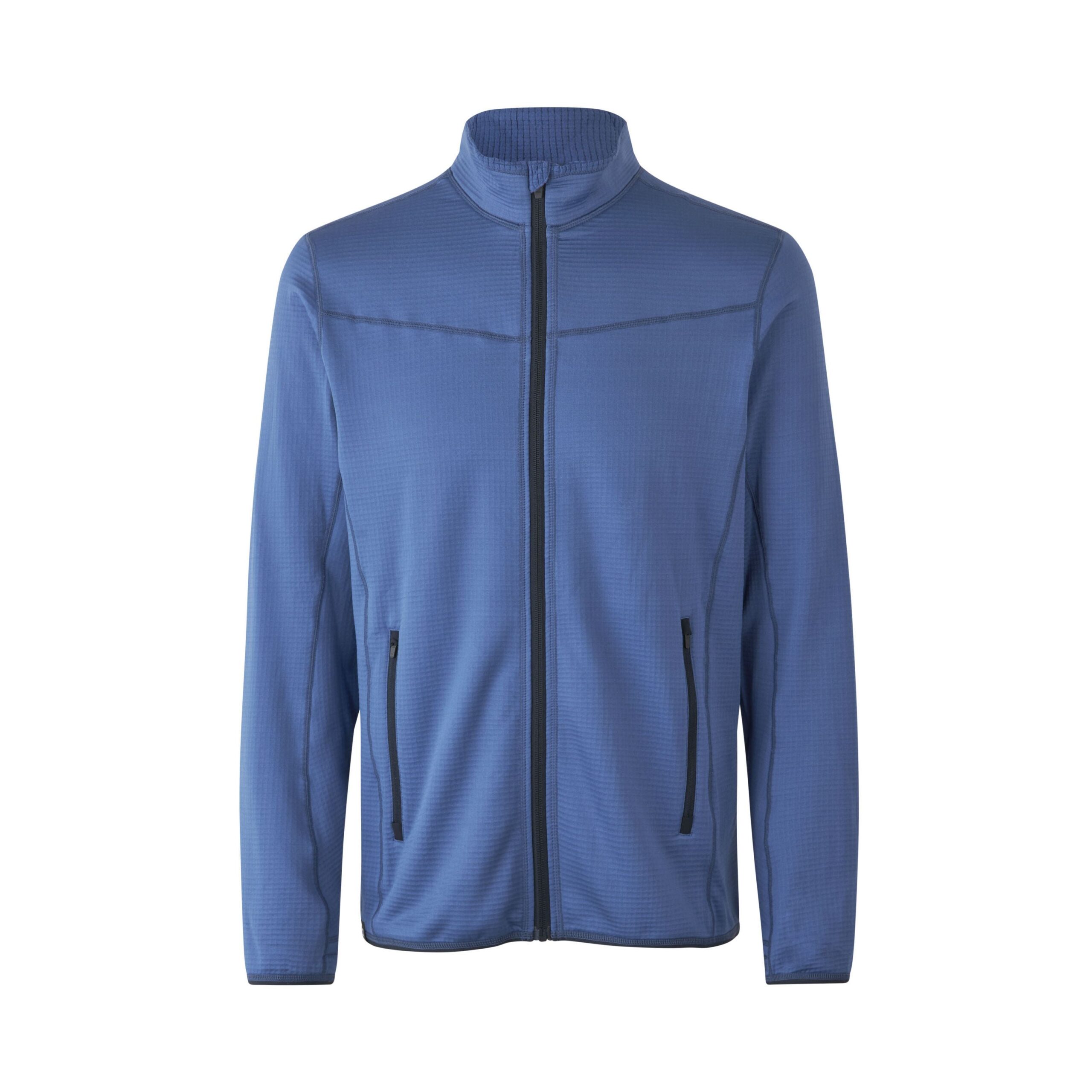 Cardigan Stretch Komfort 0840 Stormy Blue Sweatee Shirt Nodiscount Sweatee Shirt Med Lynlås - Id Identity Shirt - 5708302037773