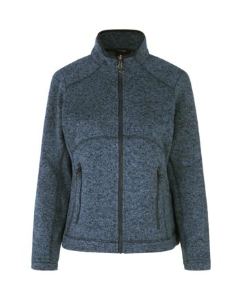 Zip Mix Fleece Melange Dame 0848 Navy Melange Sweatee Shirt Nodiscount Sweatee Shirt - Id Identity Shirt  - 5709245730776