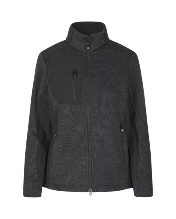 Cardigan Strikfleece Dame 0851 Grafit Melange Sweatee Shirt Nodiscount Sweatee Shirts - Id Identity Shirt  - 5709245412542