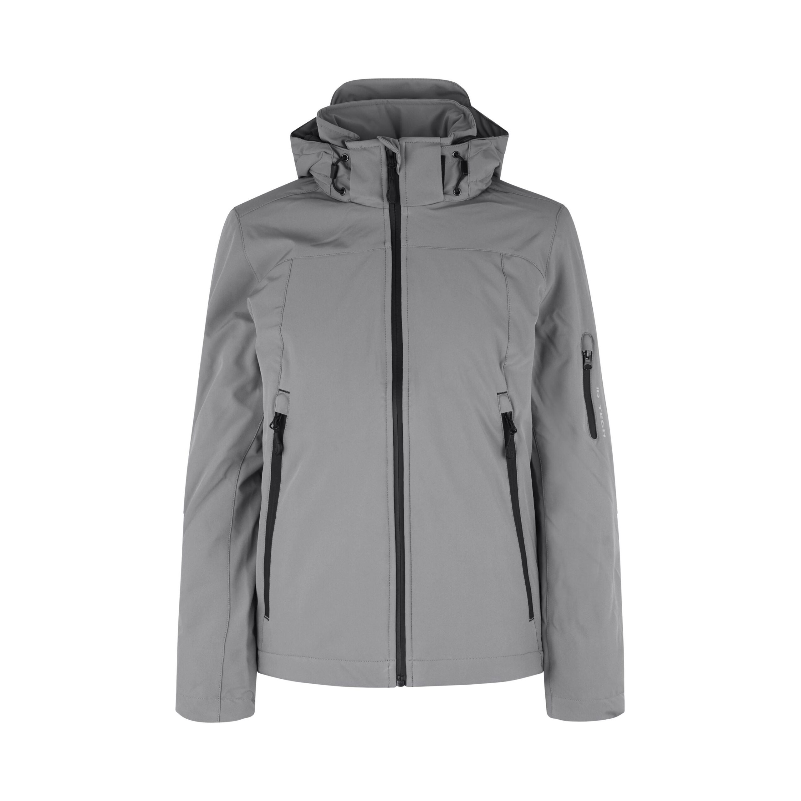 Softshell Jakke Vinter Dame 0899 Grå Softshell Bukser Softshell Jakke - Id Identity Jeans - 5709245493176