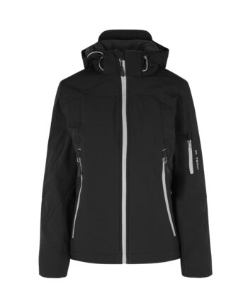 Sort Softshell Jakke Vinter Dame 0899 Softshell Bukser Softshell Jakke - Id Identity Jeans  - 5709245493473