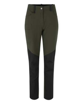 Oliven Dame Outdoorbukser Stretch 5xl - Id Jeans  - 5709245986111