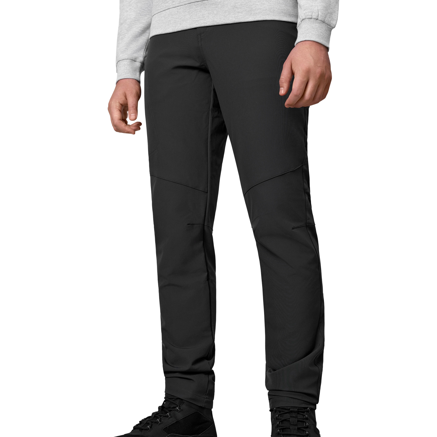 Koksgrå Core Herre Outdoorbukser Stretch - Id Jeans  - 5708302043781