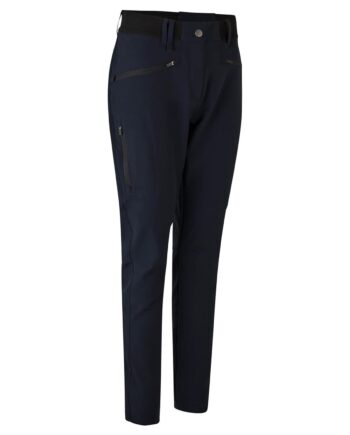 Navy Core Stretch Bukser Dame - Id Jeans  - 5708302038619