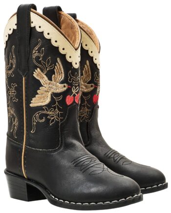 Sort Limited Cowboy StØvle Due Black Black - SkoSneaksers  - 5715859020035