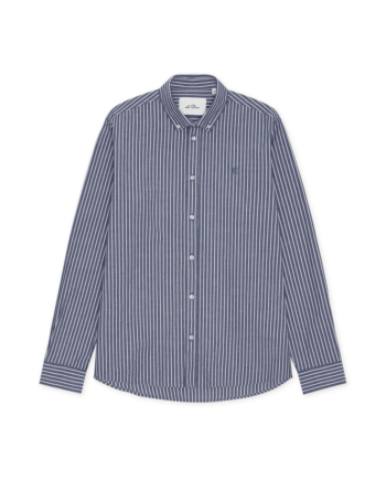 L Ight Oxford Striped Shirt - Les Deux Shirt  - 5715747213495