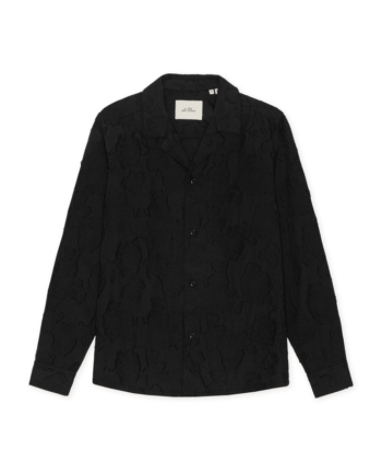 S Flower Jacquard Hirt - Les Deux Shirt  - 5715747197023