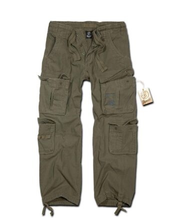 Olive Brandit Pure Vintage Cargobukser N - Brandit Jeans  - 4051773003671
