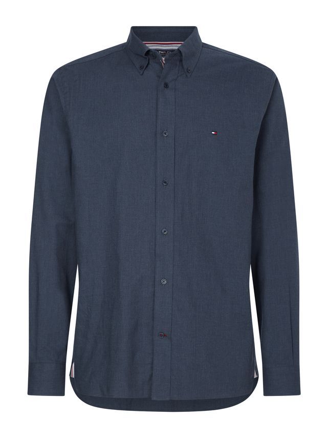 0000 Flex Herringbone Shirt - Tommy Hilfiger Shirt  - 2910004438731
