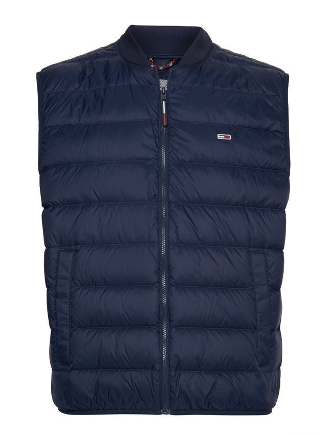 Blå Tjm Packable Light Down Vest - Tommy Jeans Jeans  - 8720114269750