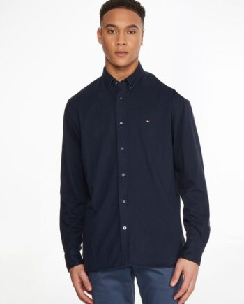 M Gar Ent Dyed Pique Shirt - Tommy Hilfiger Shirt  - 8720641425780