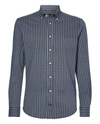 38 Jersey Stripe Shirt - Tommy Hilfiger Shirt  - 8720641400466