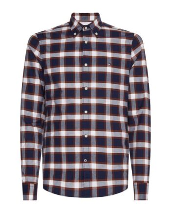 3XL Block Tartan Shirt - Tommy Hilfiger Shirt  - 8720642632057