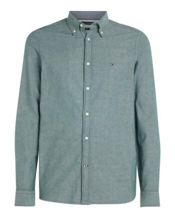 3XL Flex Natural Soft Dobby Shirt - Tommy Hilfiger Shirt  - 8720642617504