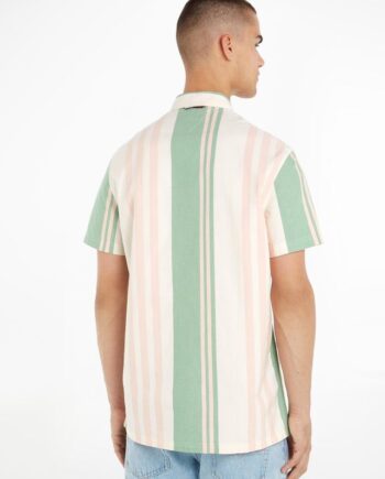L Tjm C Sc Bo D Stripe Shirt - Tommy Jeans Shirt  - 8720643253435