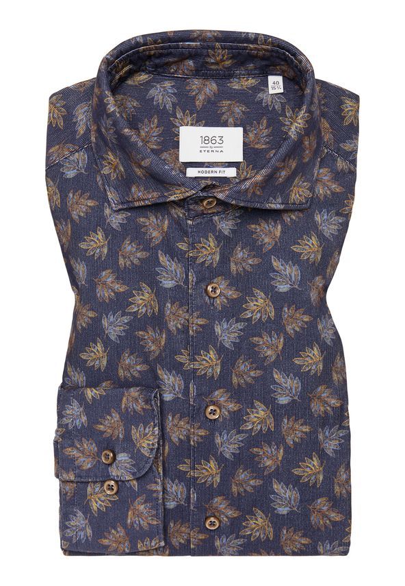 Blå Shirt 2590 Xs82 - Eterna Shirt  - 4067159187651